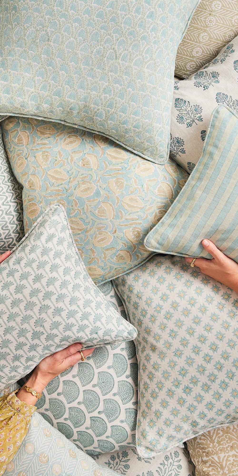 Ankara Cenote Pillowcase in - Cushions - Walter G Australia