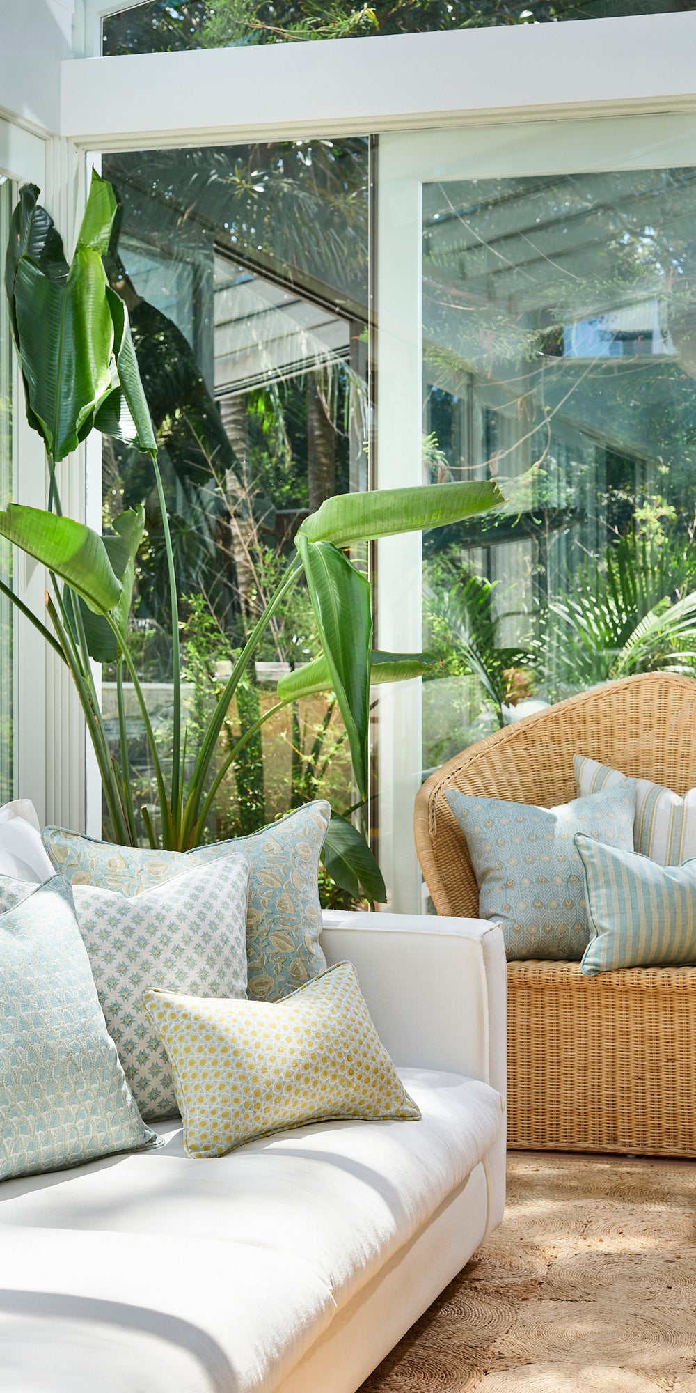 Ankara Cenote Pillowcase in - Cushions - Walter G Australia