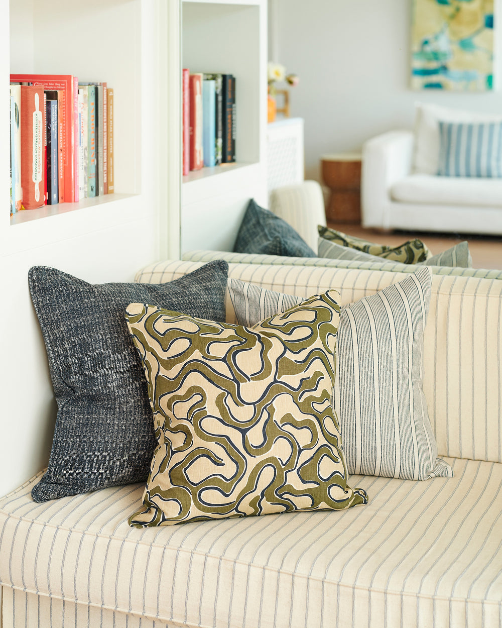 Pollara Indigo Pillowcase