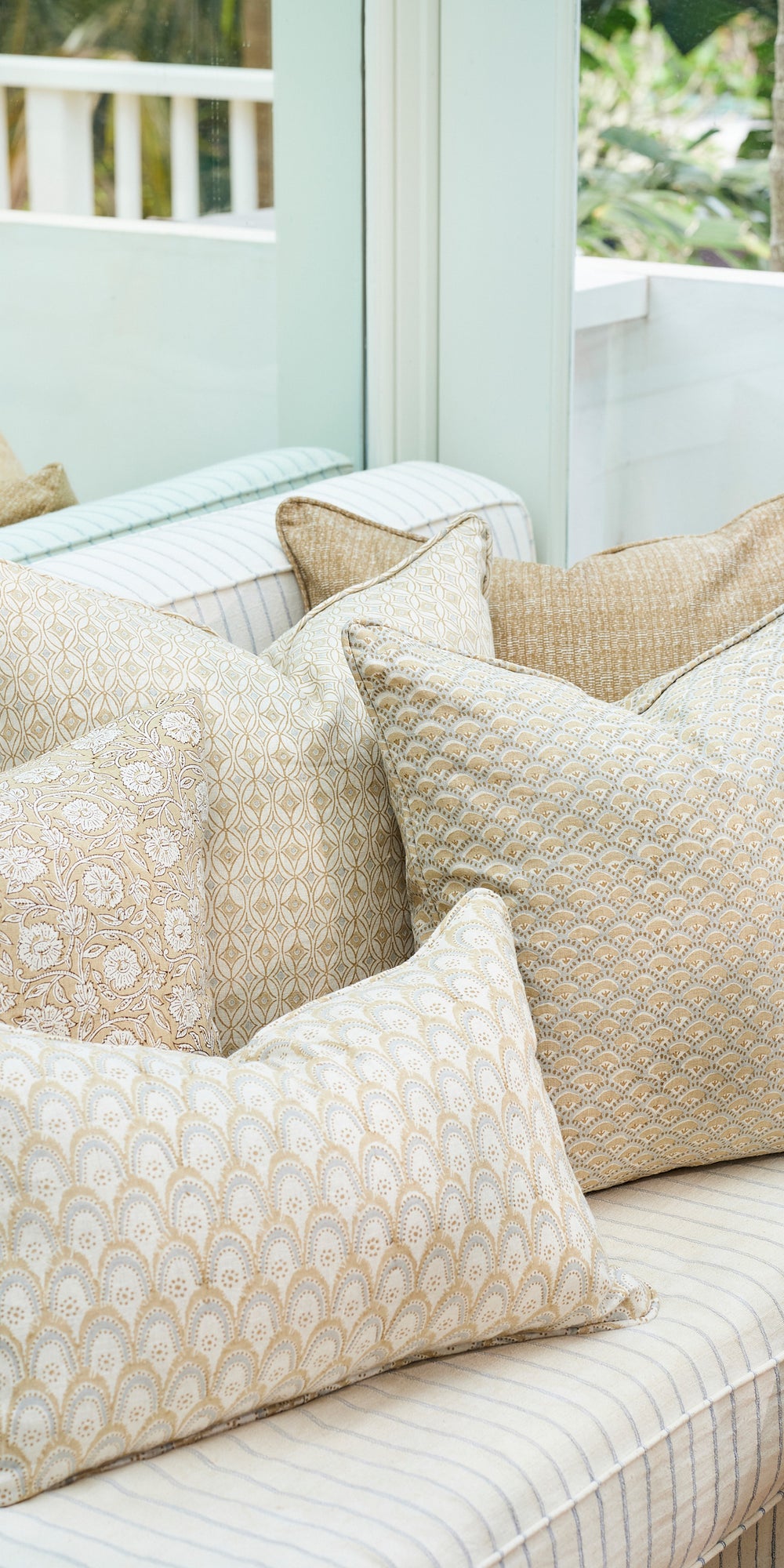 Naples Elm Pillowcase in - Cushions - Walter G Australia