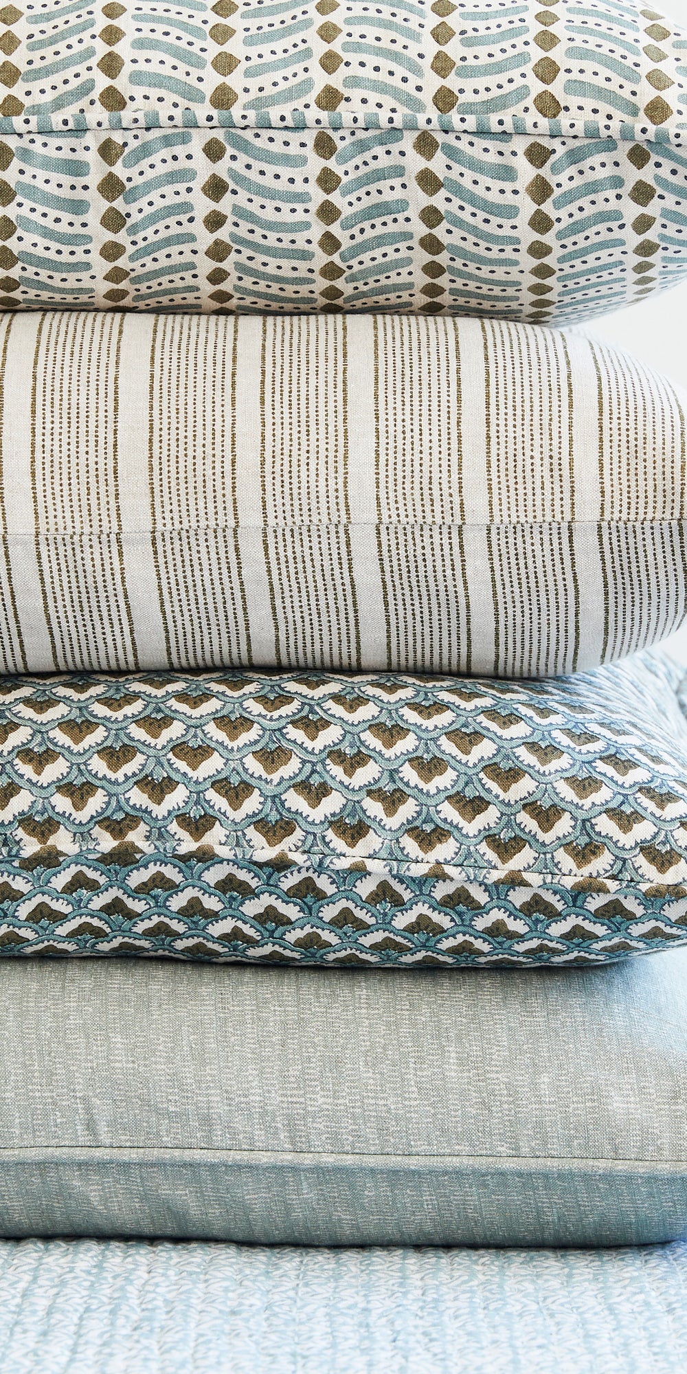 Friuli Celadon Pillowcase in - Cushions - Walter G Australia