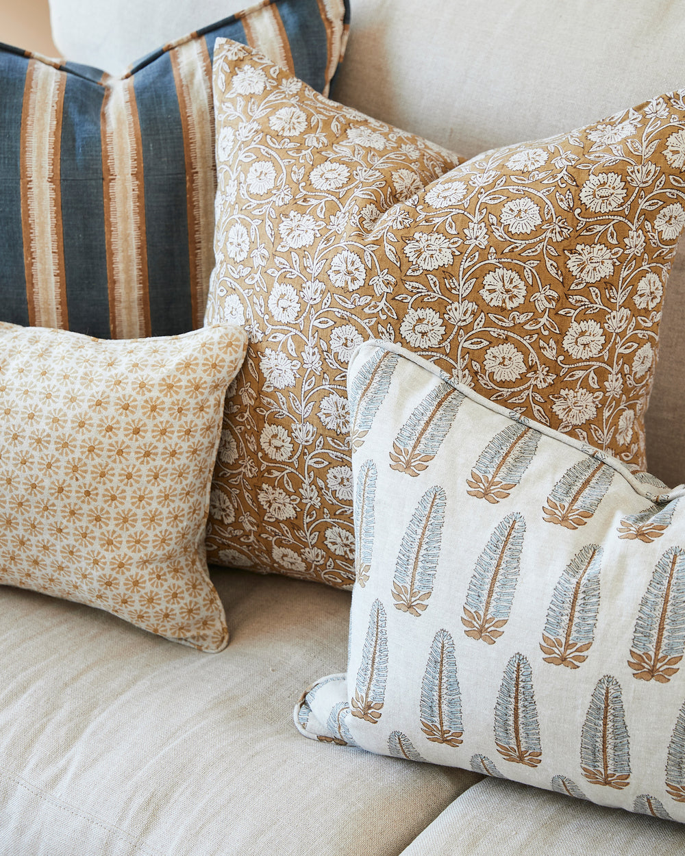 Cedella Saffron Pillowcase