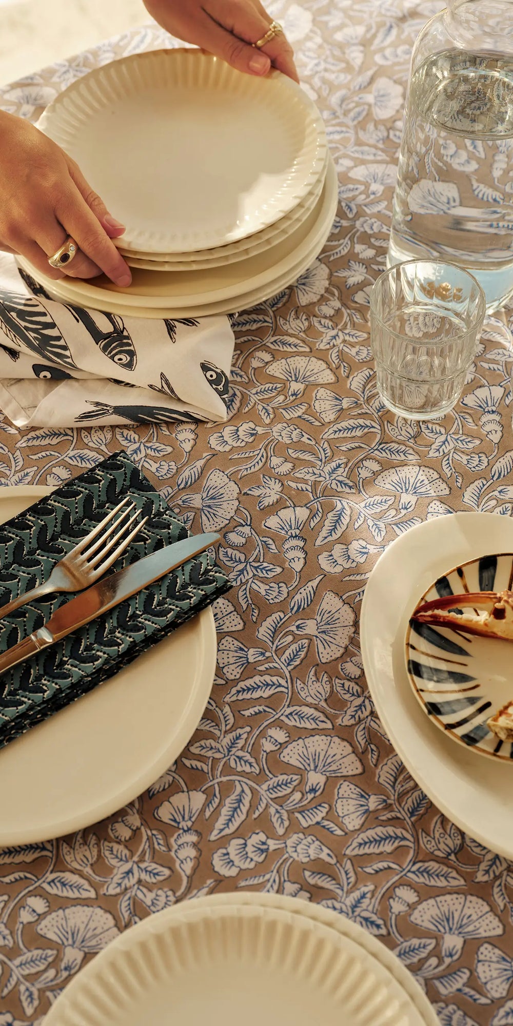 Aswan Azure Napkins
