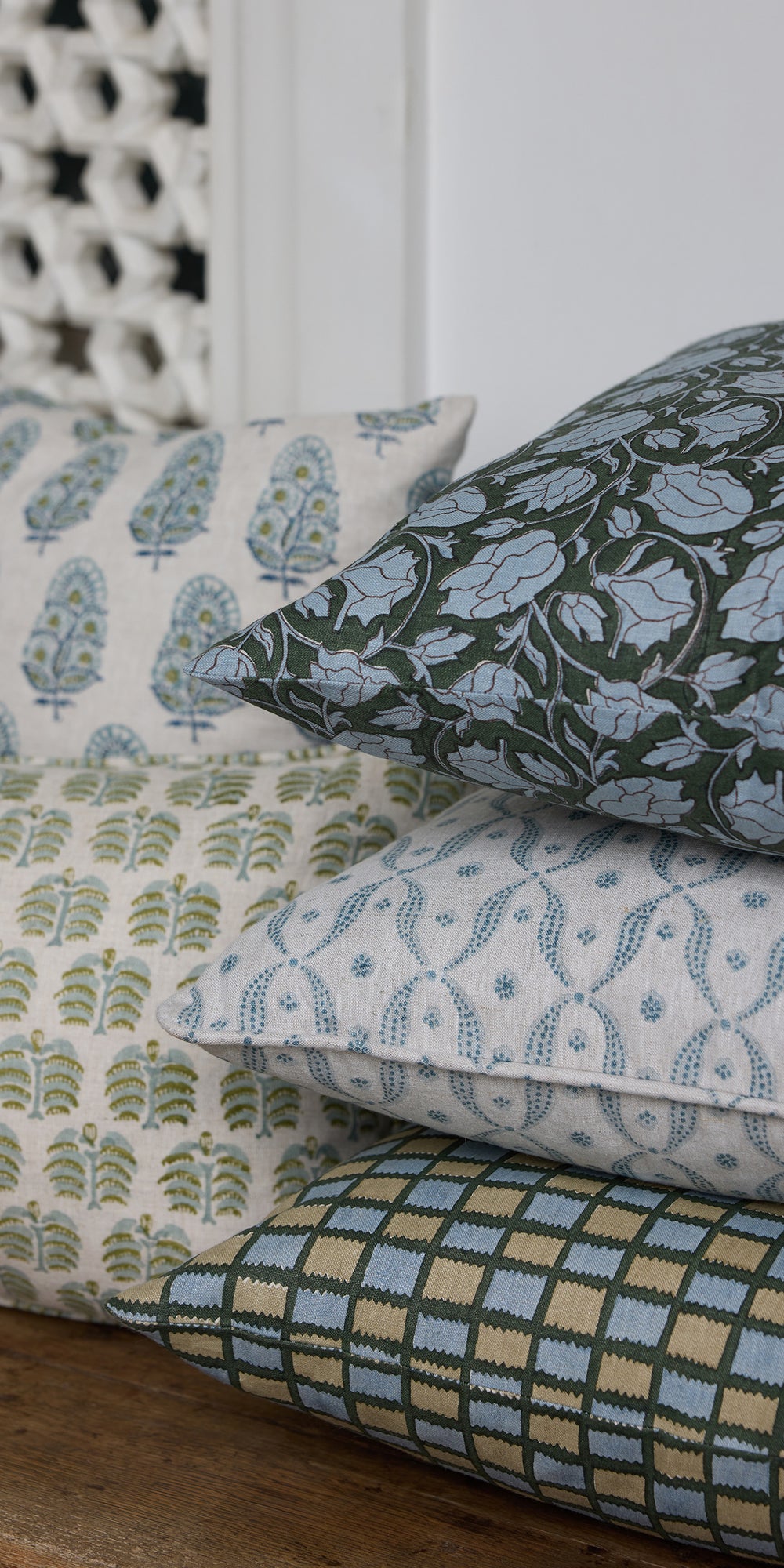 Genoa Mineral Pillowcase in - Cushions - Walter G Australia