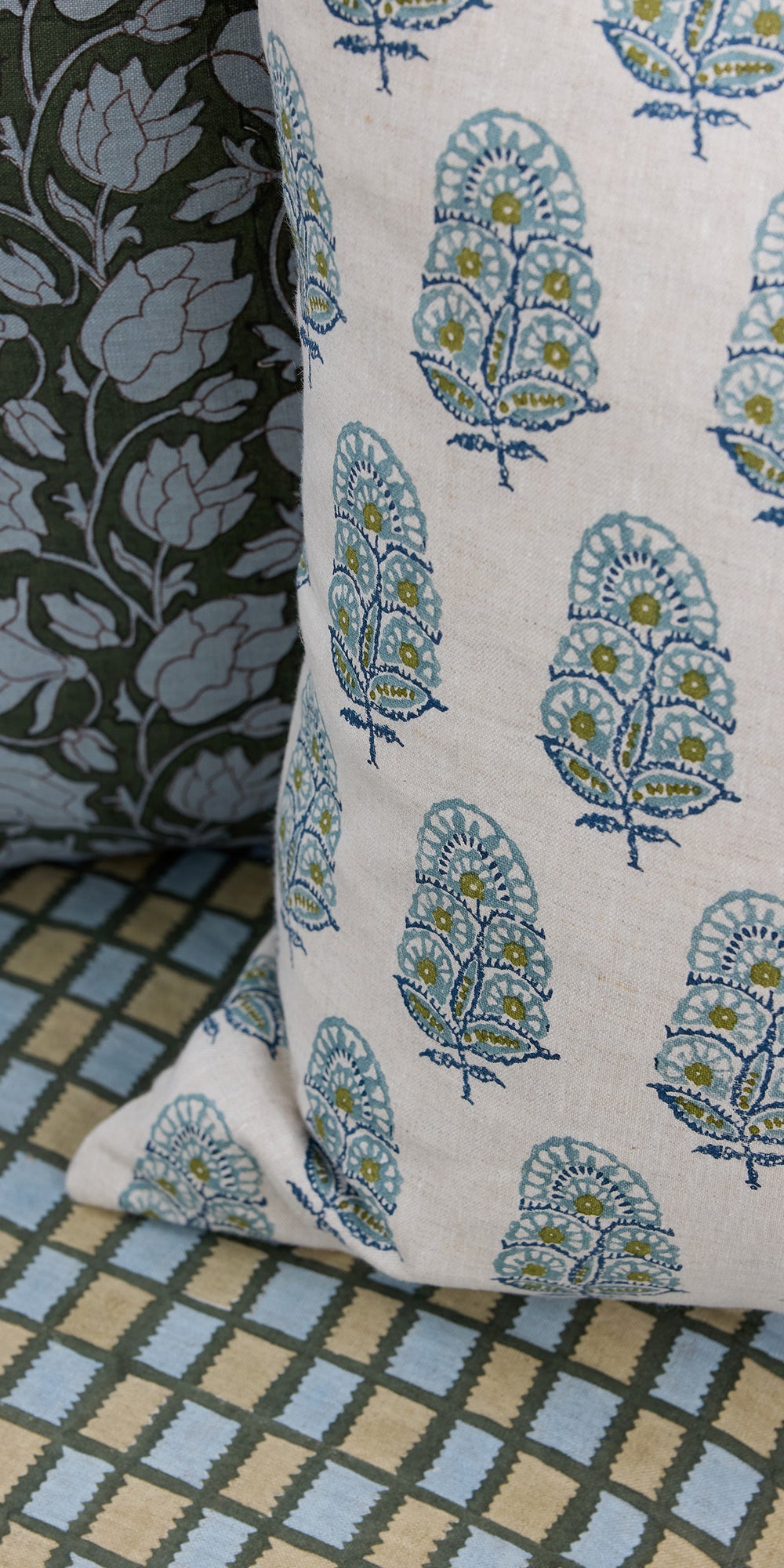 Lahore Thyme Pillowcase in - Cushions - Walter G Australia