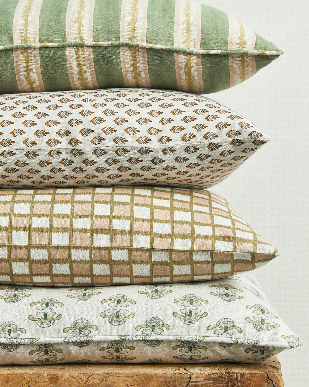 Fiore Khaki Pillowcase in - Cushions - Walter G Australia