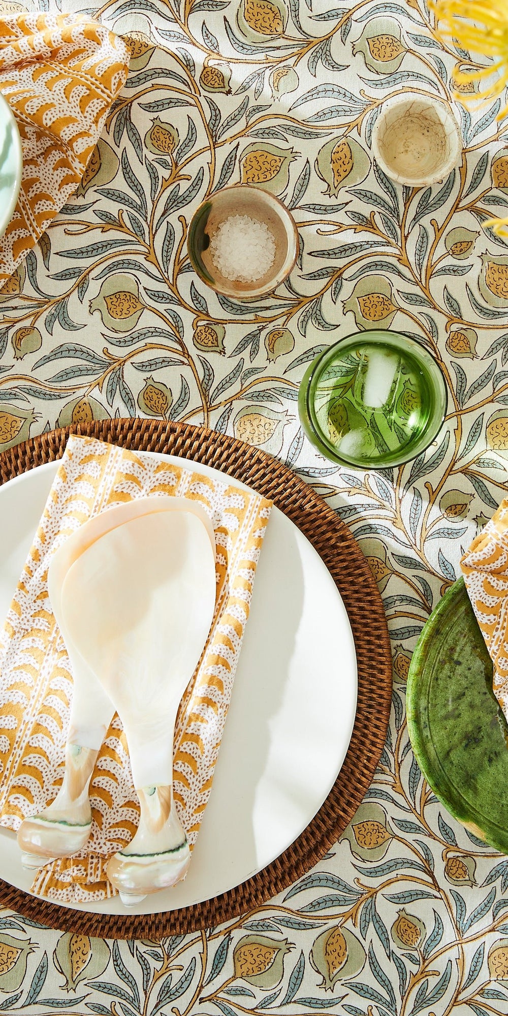 Luxor Saffron Napkins in - Napkins - Walter G Australia
