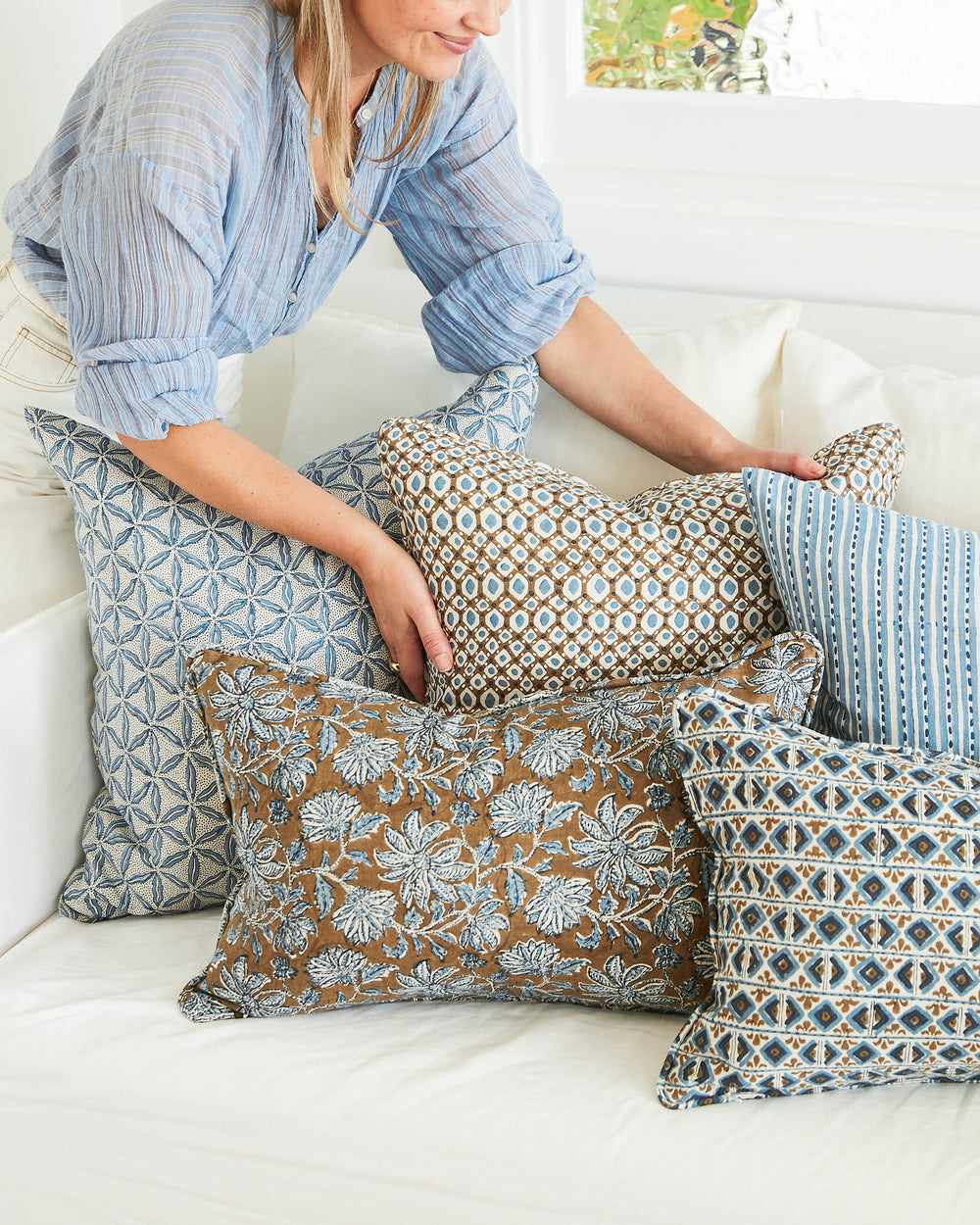 Comino Azure Pillowcase