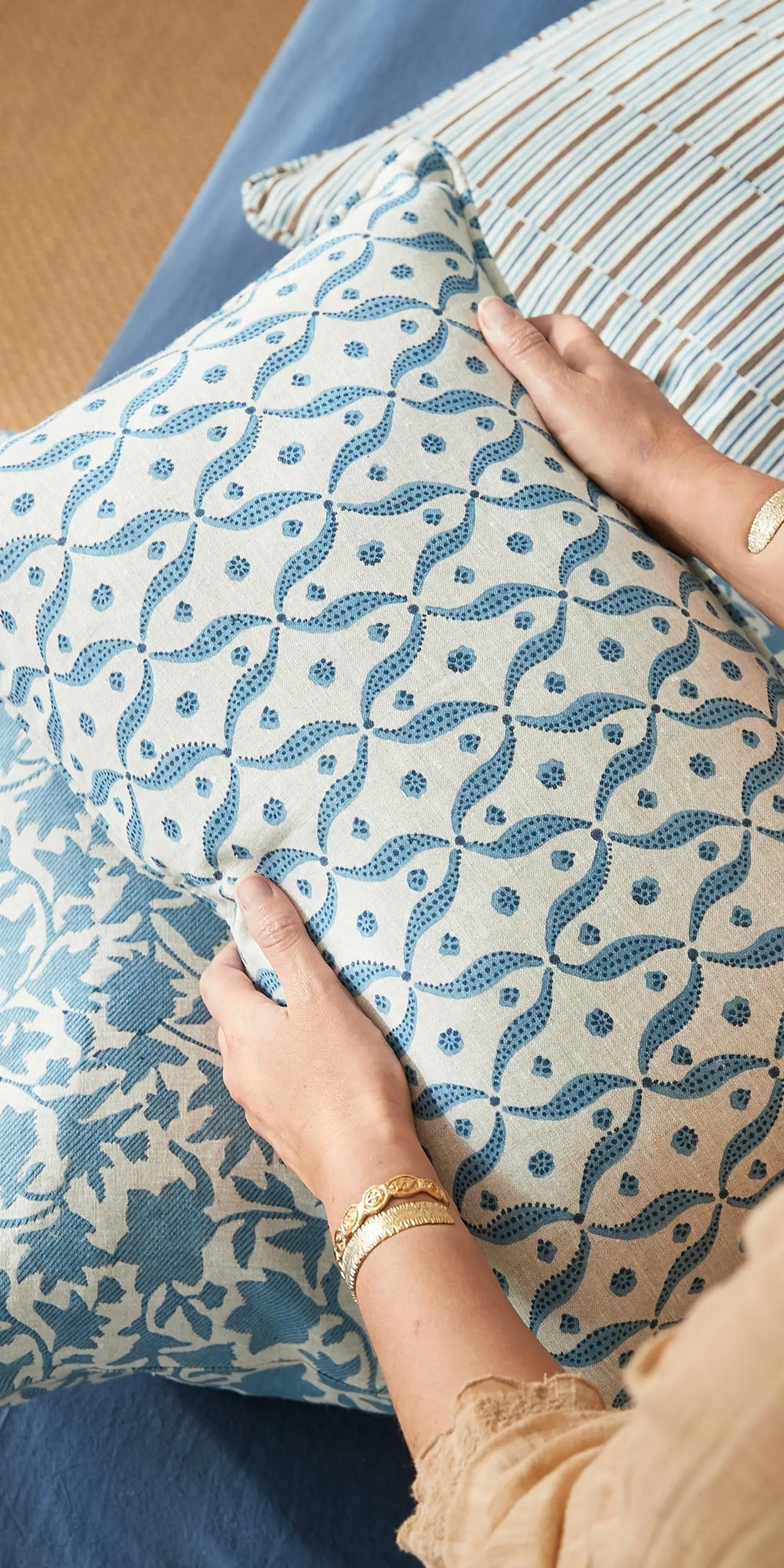 Kalimera Azure Cushion