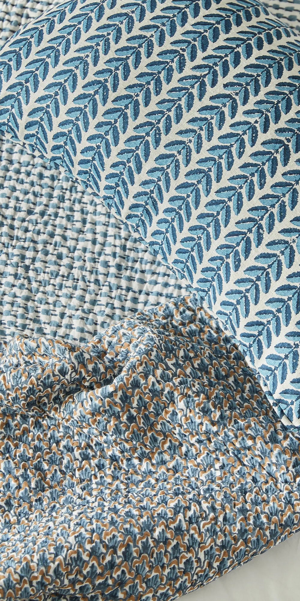 Benaki Azure Cushion