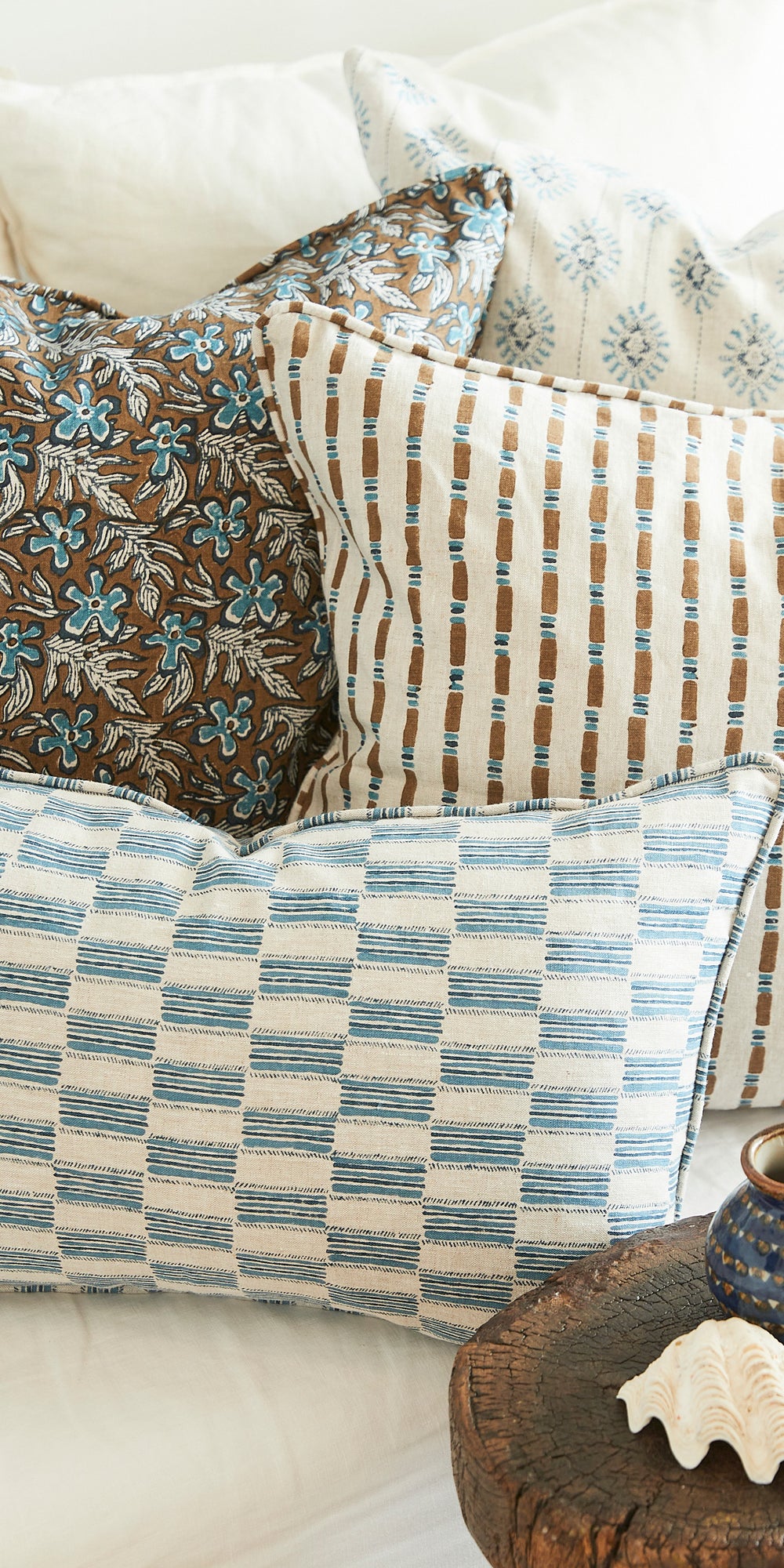 Bombay Azure Pillowcase