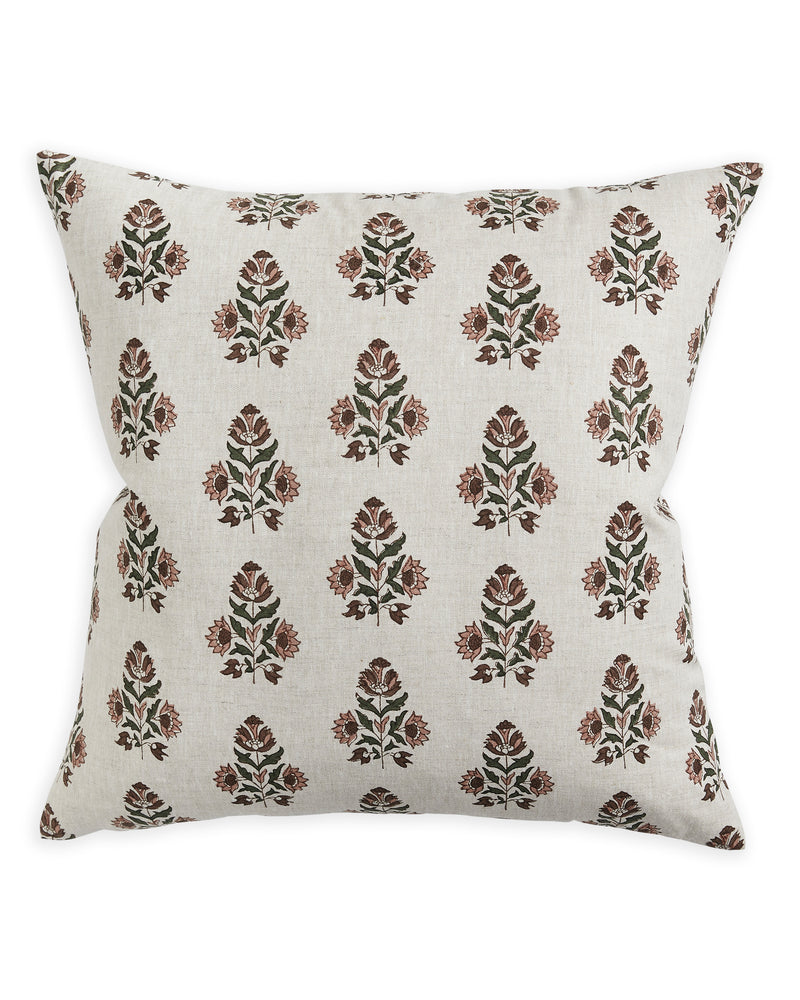 Ankara Rosewood Pillowcase
