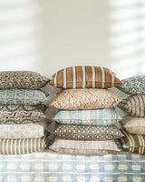 Chowk Slate linen cushion 35x55cm