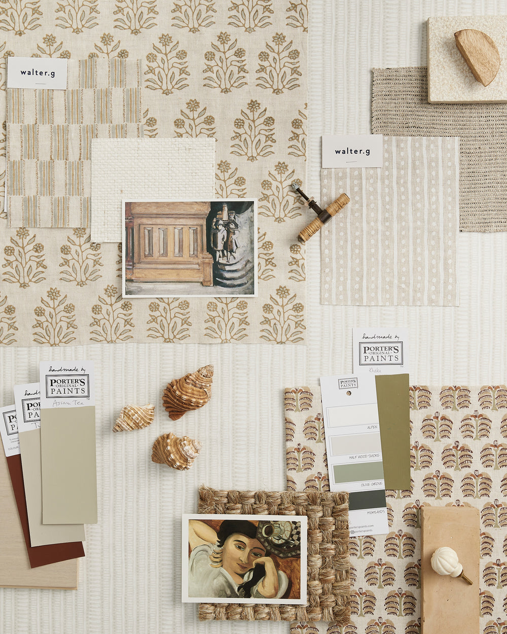 Amer Elm linen in - Fabric - Walter G Australia