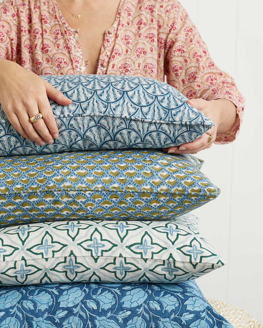 Baku Azure Pillowcase