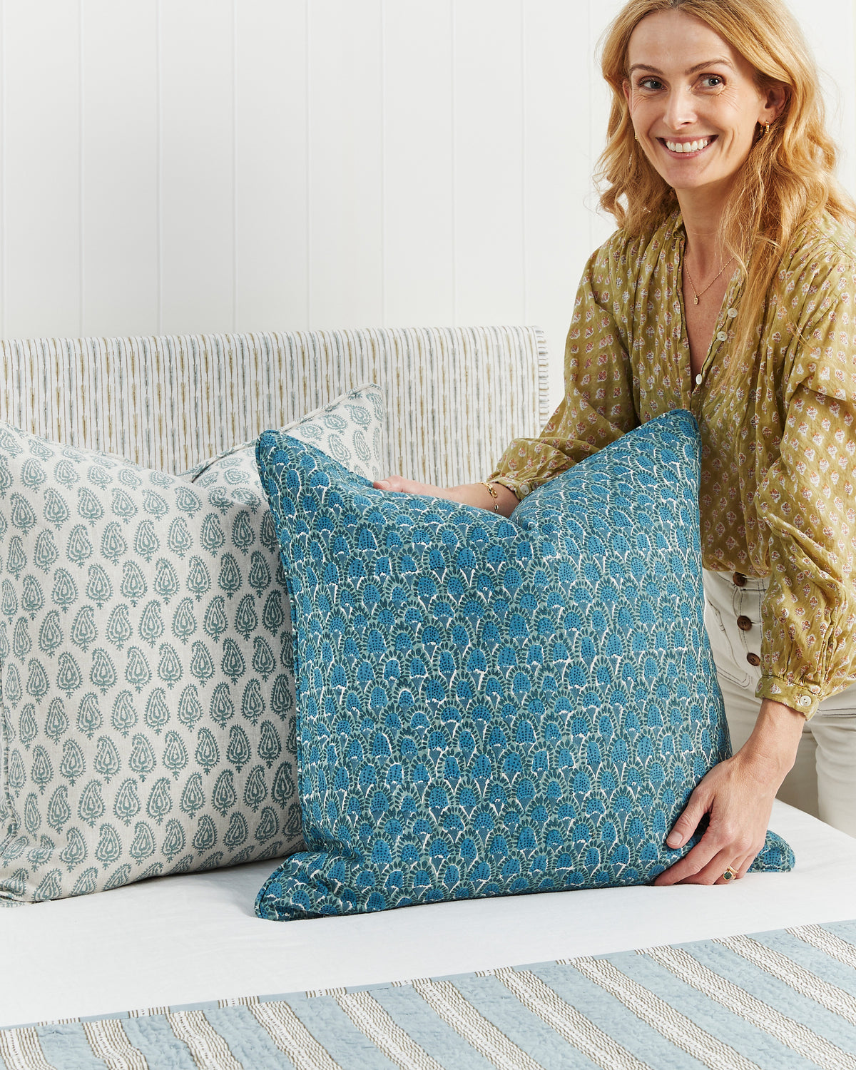 Sundara Celadon Pillowcase