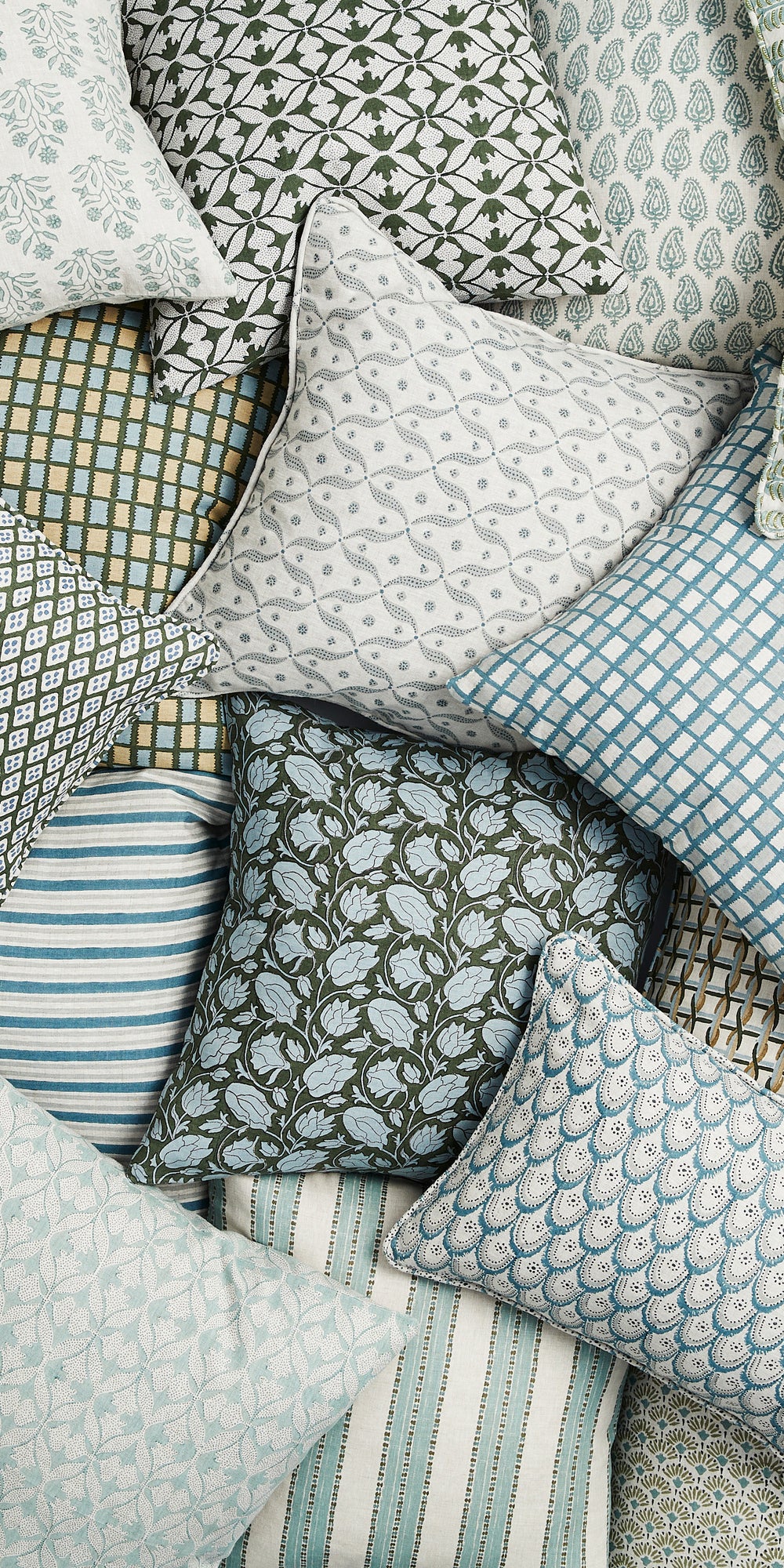 Pharaoh Slate Pillowcase in - Cushions - Walter G Australia