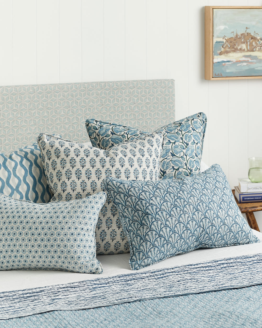 Ashfa Azure Cushion