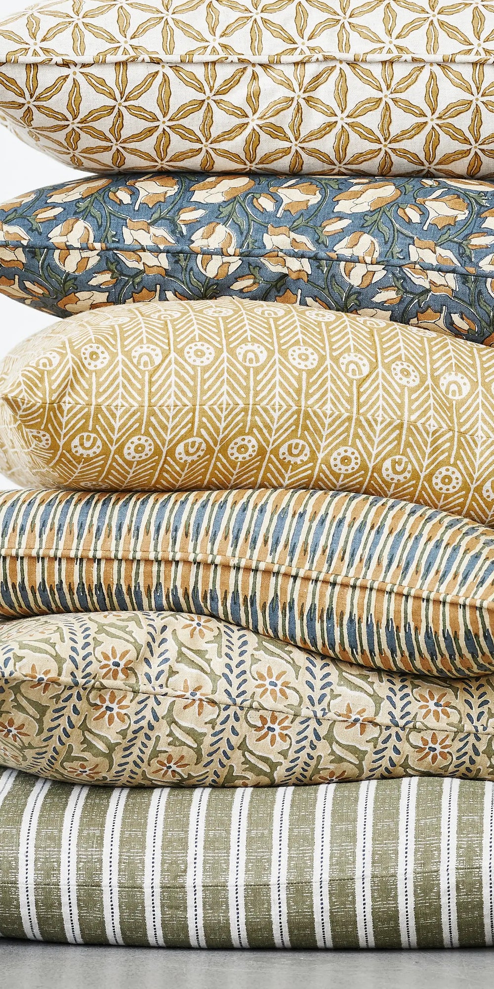 Oia Desert linen cushion 55x55cm