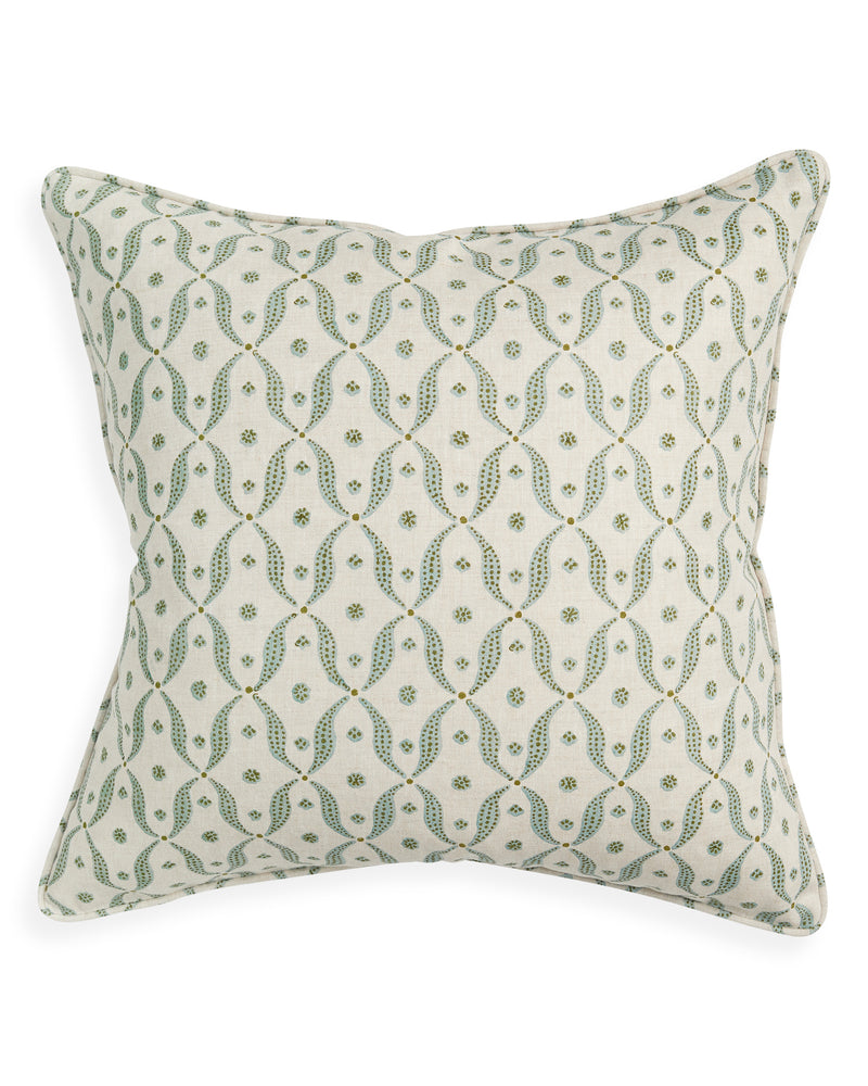 Genoa Celadon Moss Pillowcase