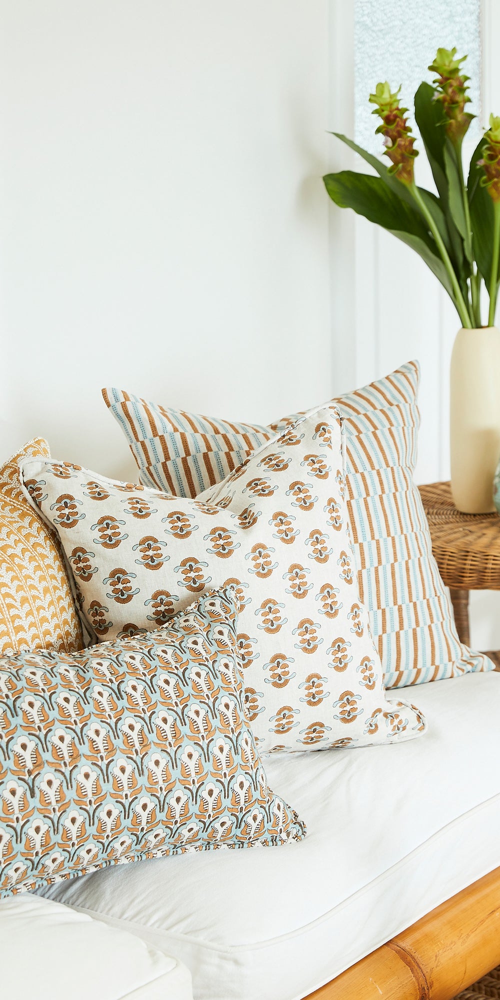 Fiore Sahara Pillowcase in - Cushions - Walter G Australia