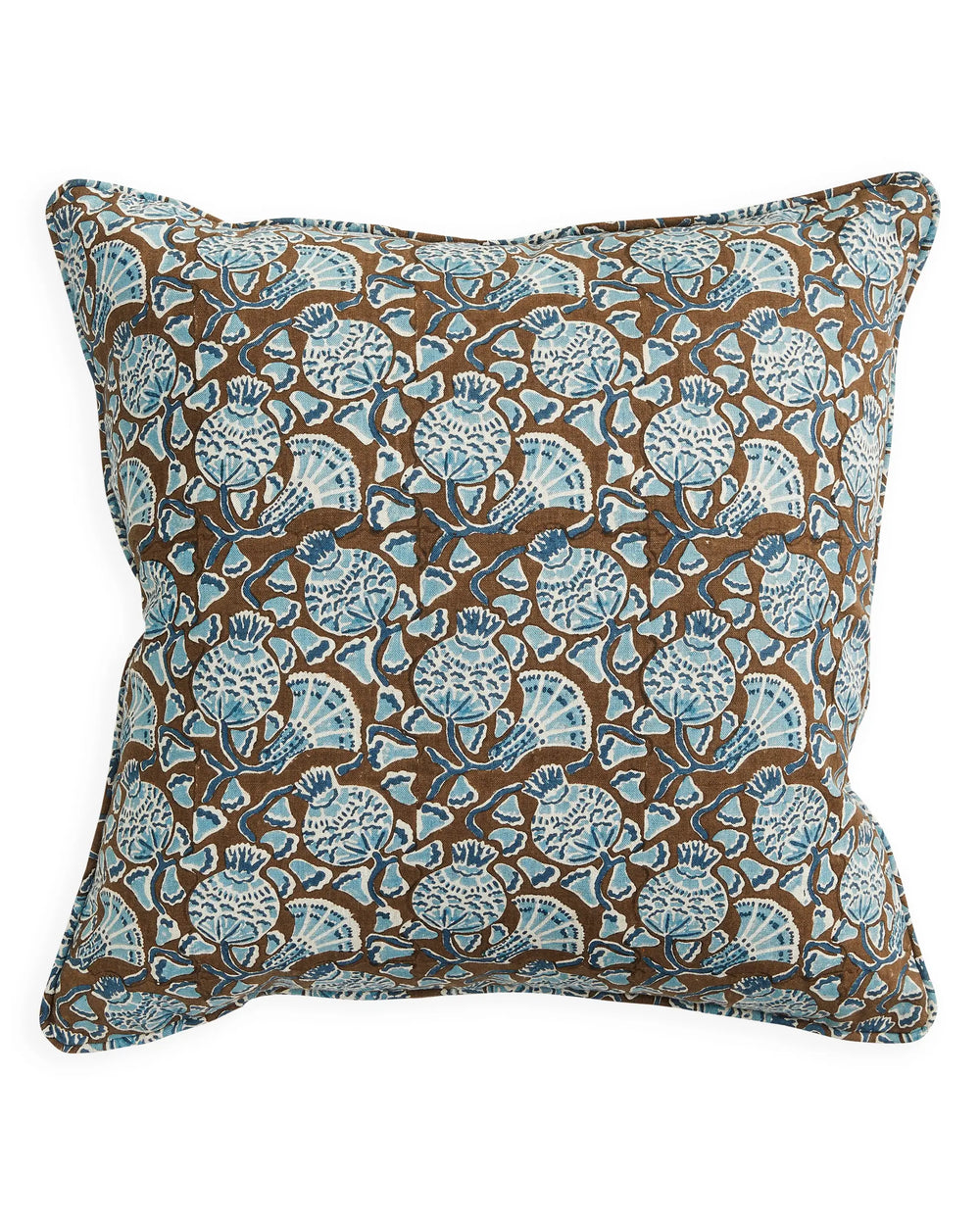 Iznik Cocoa Pillowcase