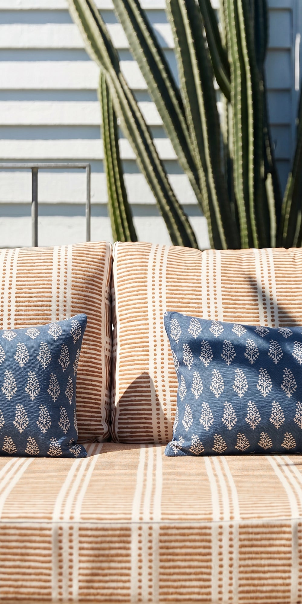 Lucknow Atlantic Outdoor Pillowcase in - Cushions - Walter G Australia