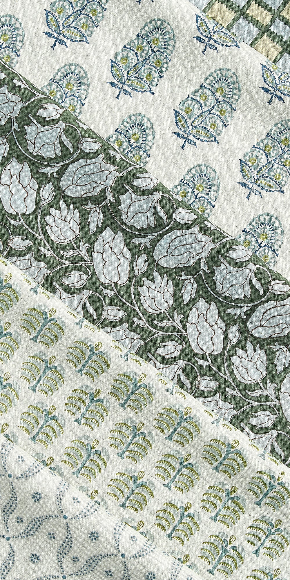 Zardosi Celadon linen in - Fabric - Walter G Australia