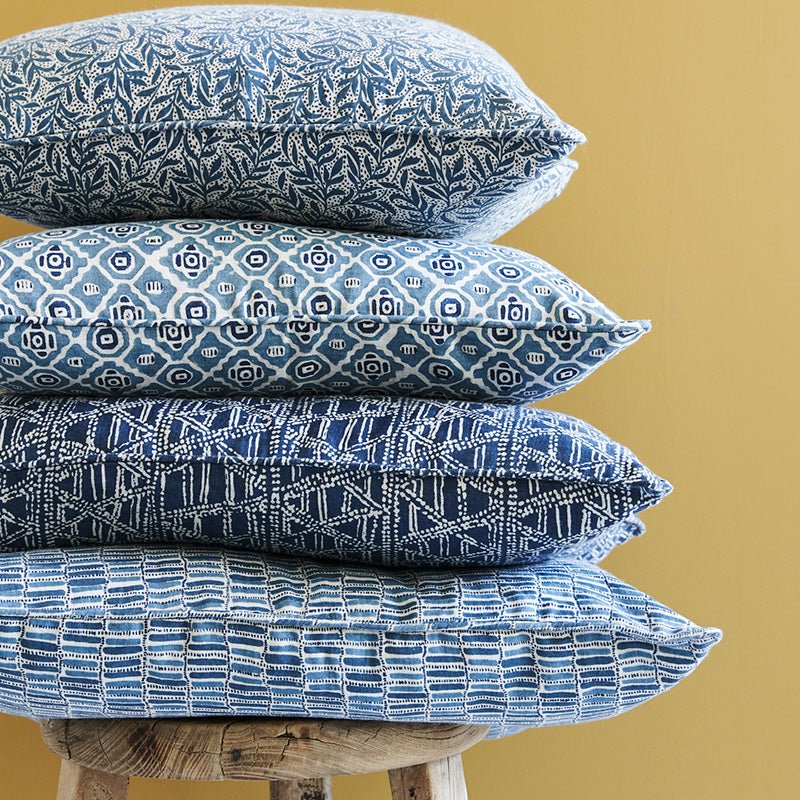 Granada Denim Cushion in - Cushions - Walter G Australia