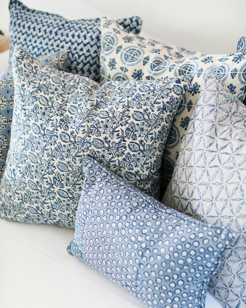 Osaka Azure Pillowcase