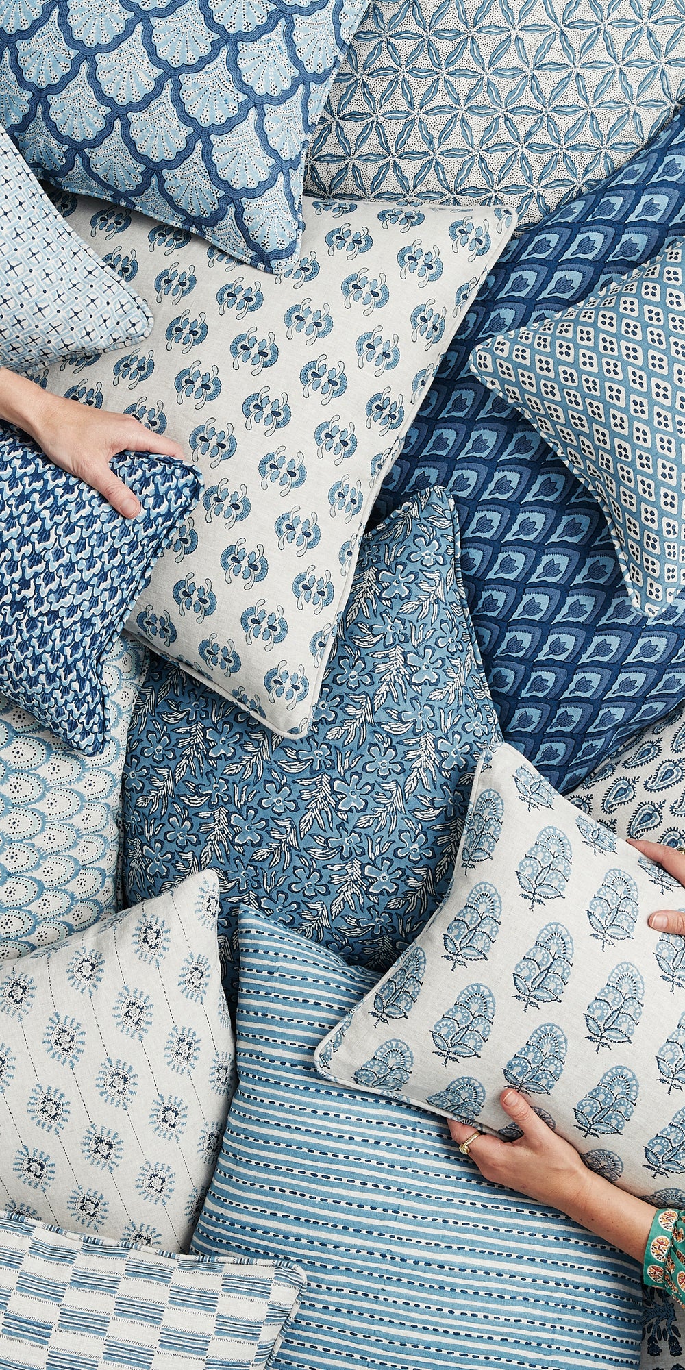 Biarritz Riviera Pillowcase in - Cushions - Walter G Australia