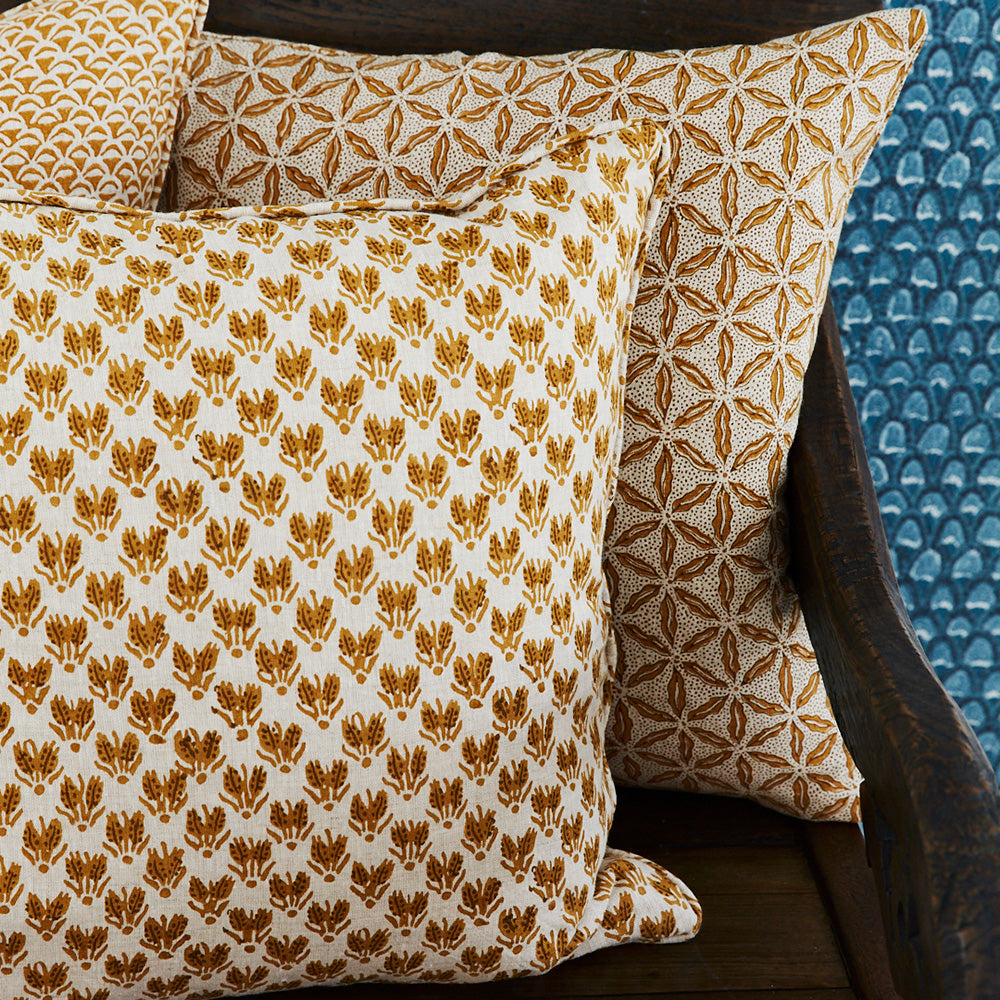 Osaka Saffron cushion