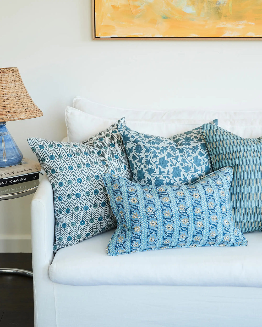 Oia Fresh Azure Pillowcase