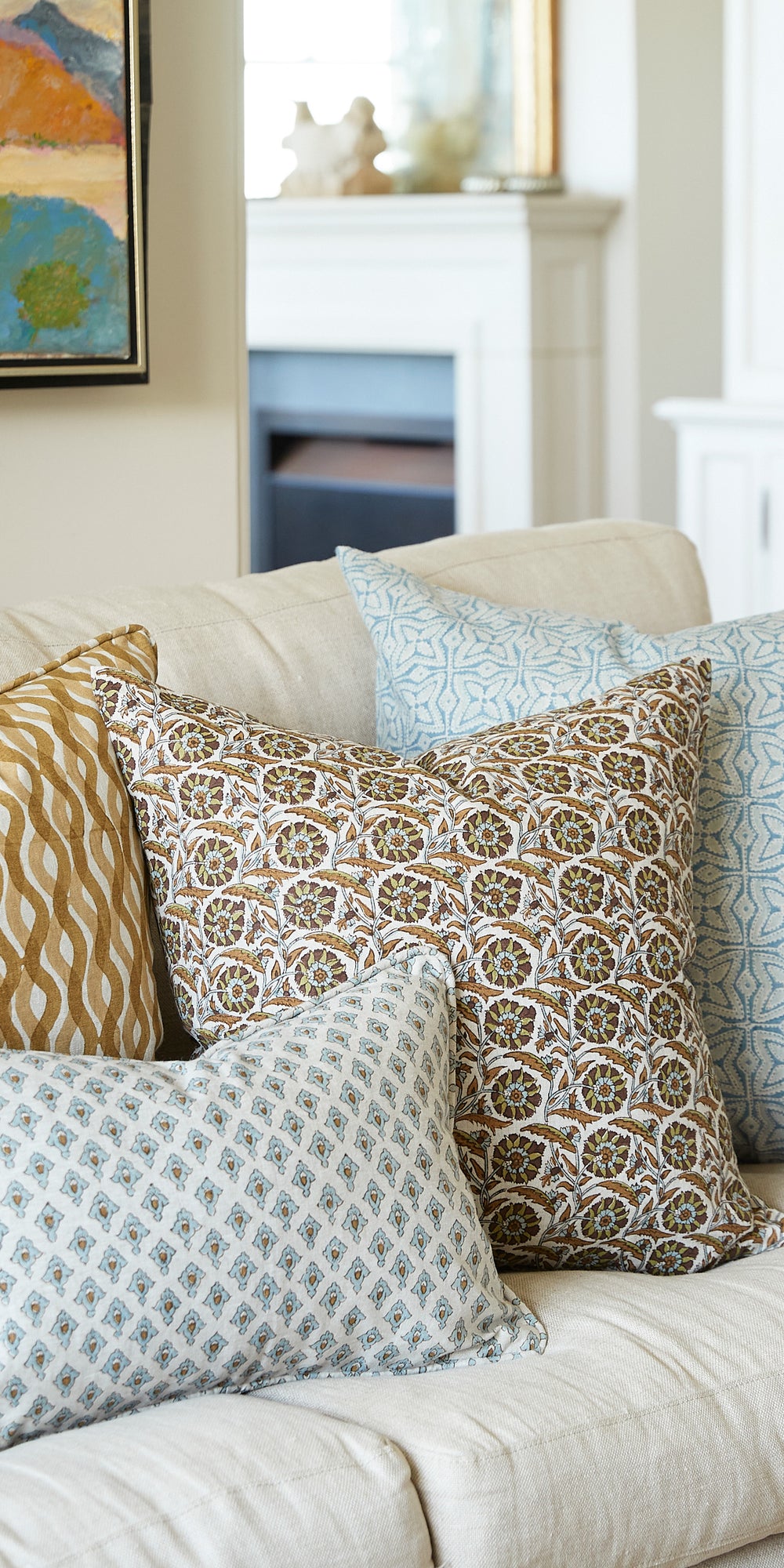 Salotto Saffron Pillowcase in - Cushions - Walter G Australia