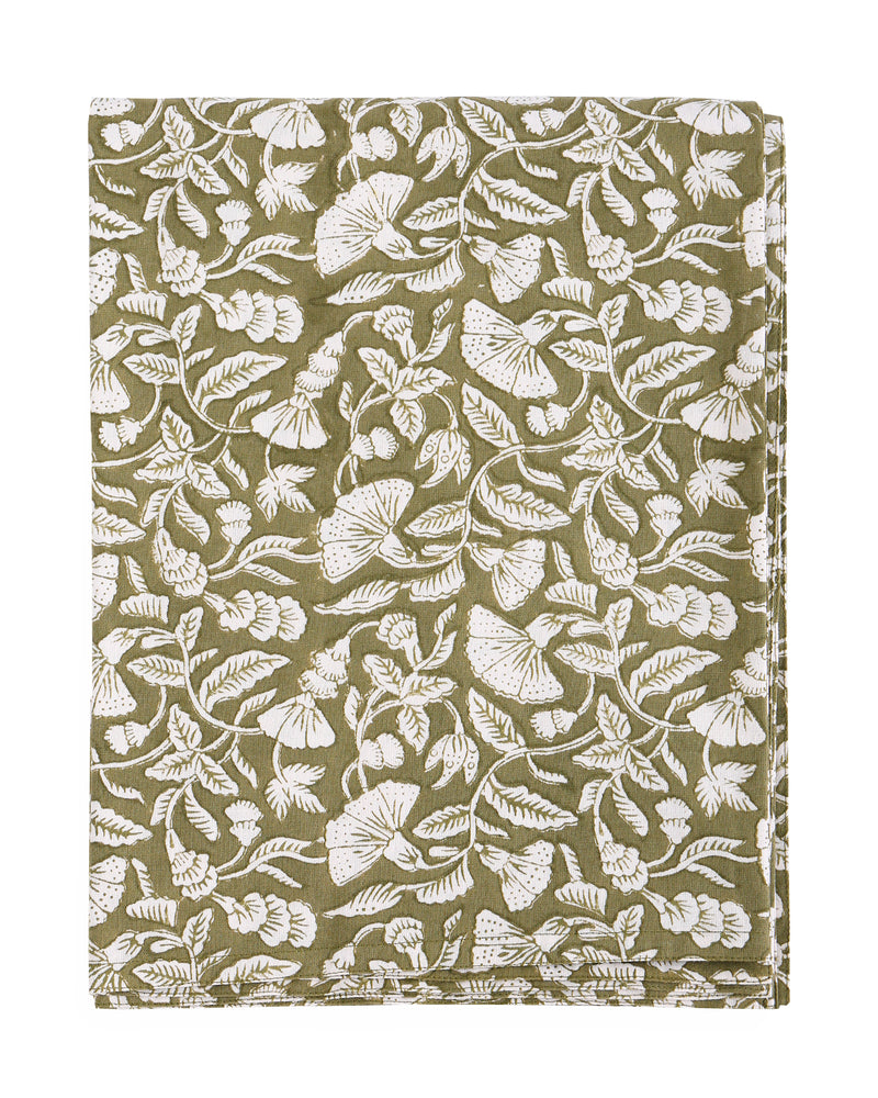 Antibes Olive Tablecloth