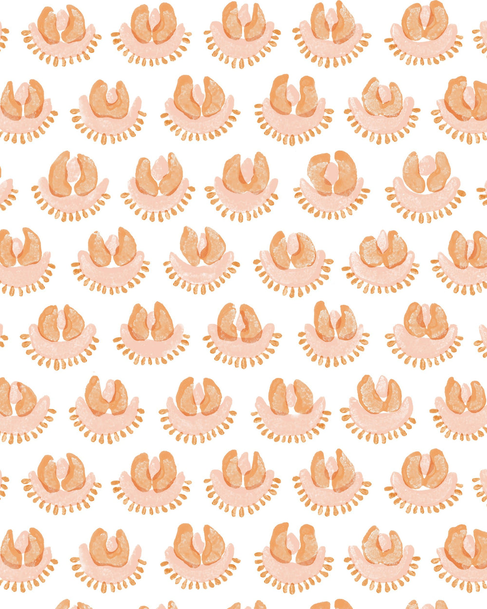 Cadiz Papaya wallpaper swatch in - Swatches - Walter G Australia