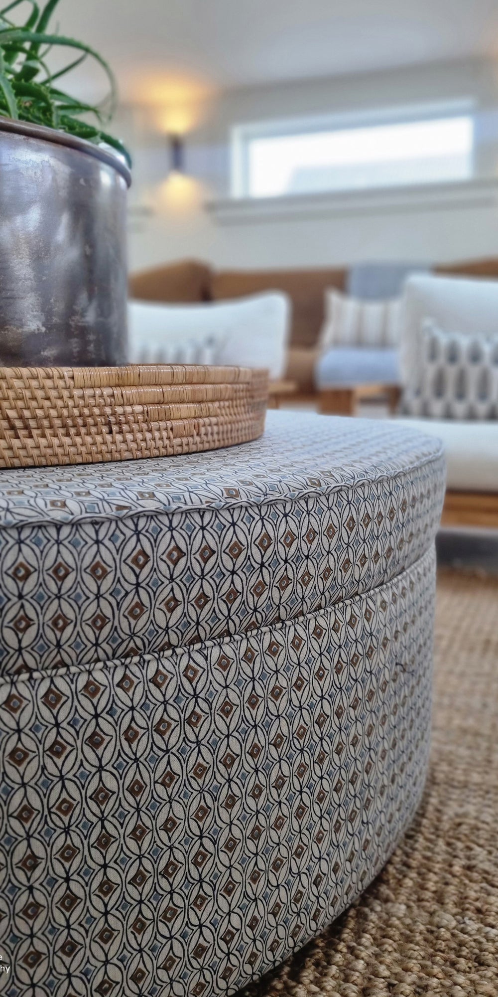 Condesa Tobacco Linen in - Fabric - Walter G Australia