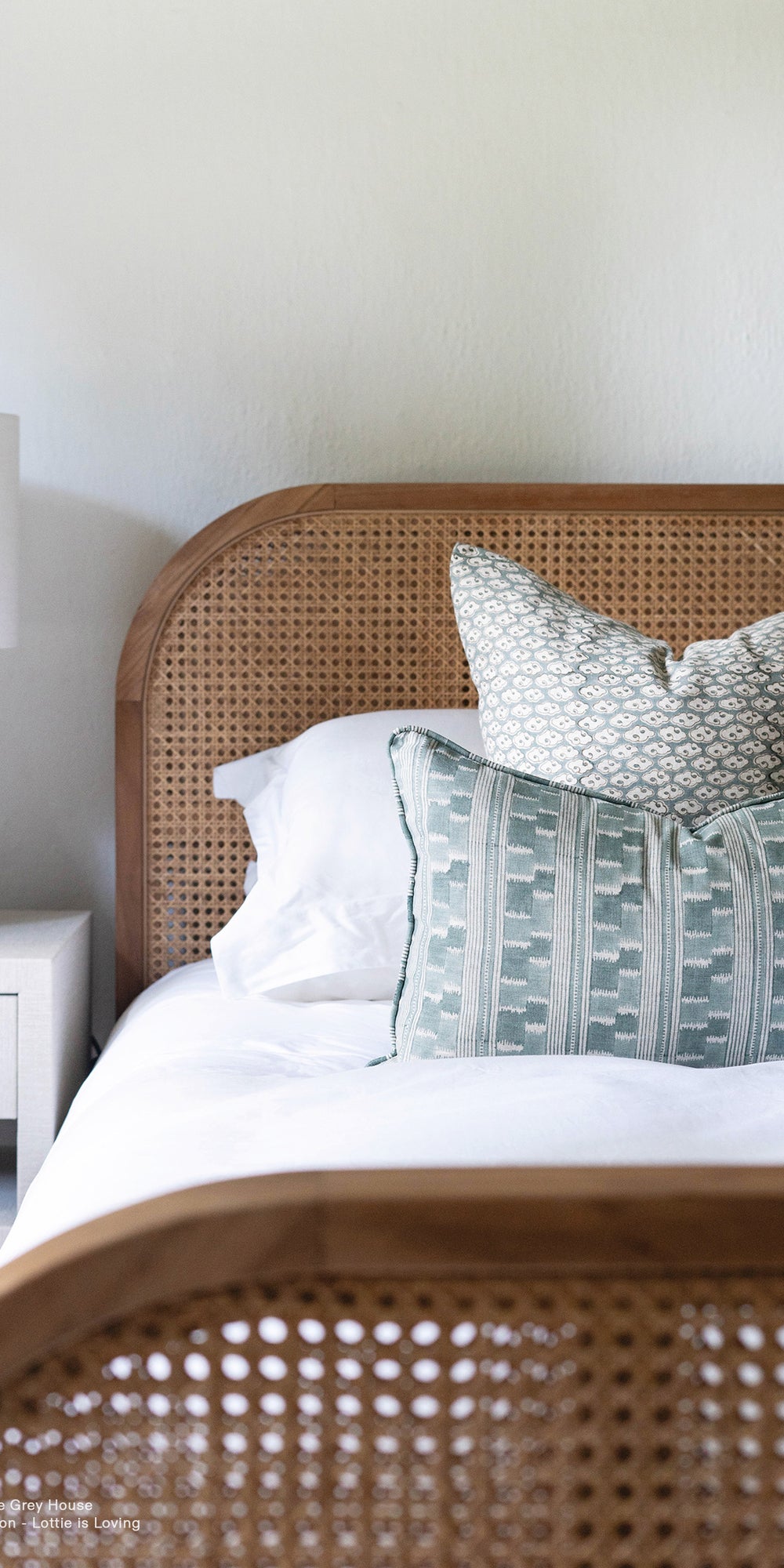 Kumo Oak Celadon Pillowcase in - Cushions - Walter G Australia