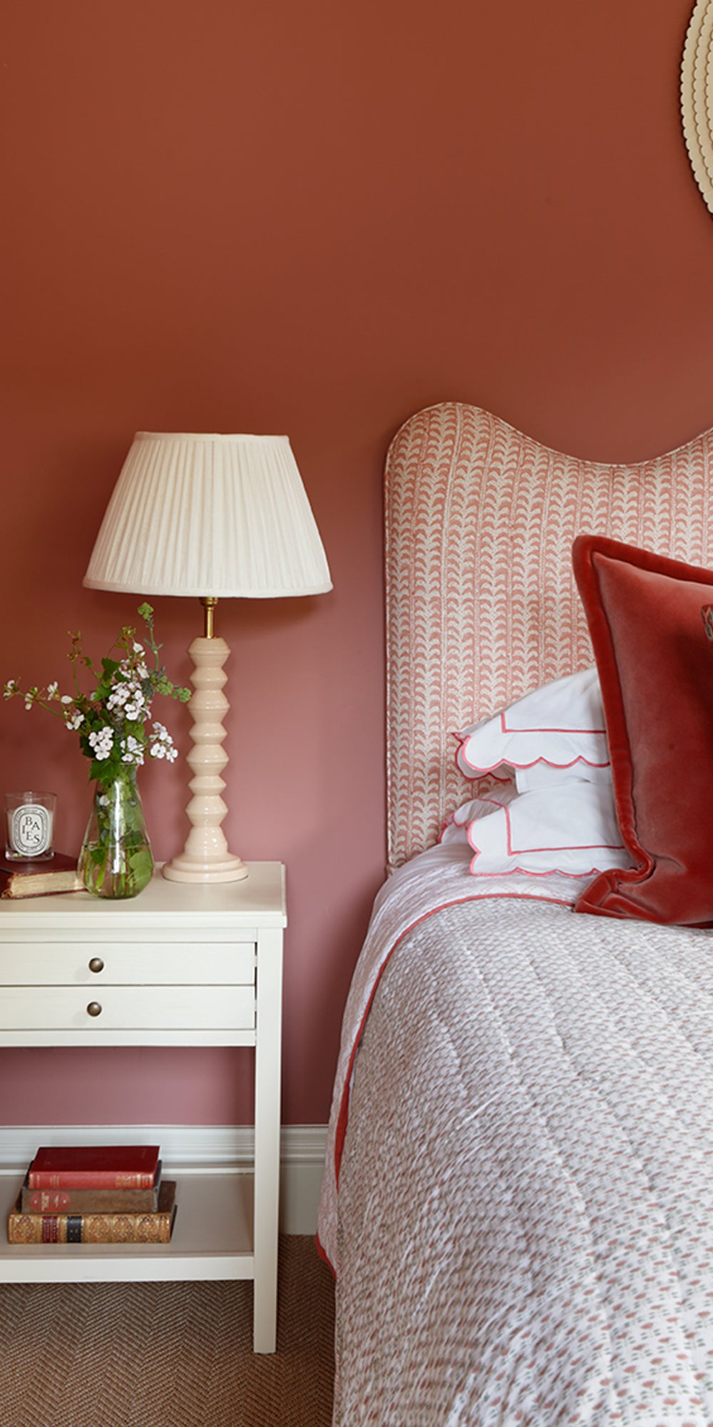 Luxor Guava Linen in - Fabric - Walter G Australia