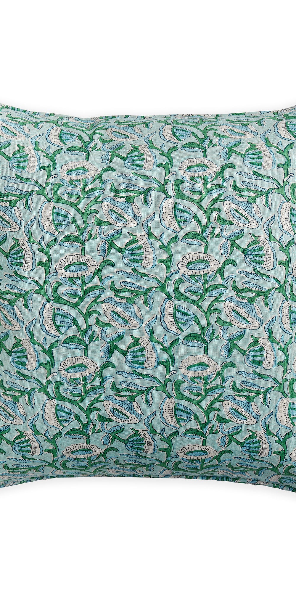 Marbella Emerald Pillowcase in - Cushions - Walter G Australia