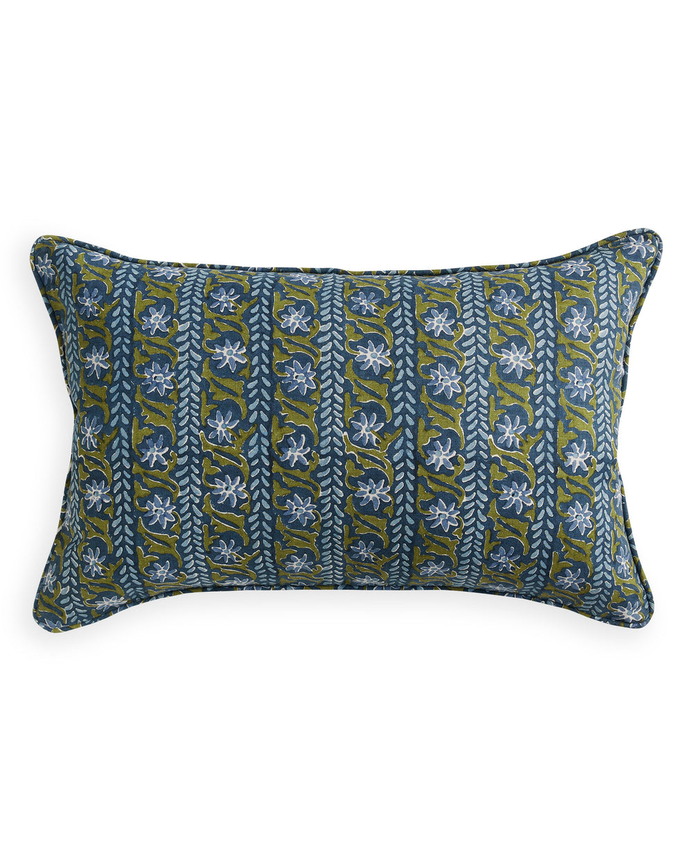 Oia Moss Azure Pillow