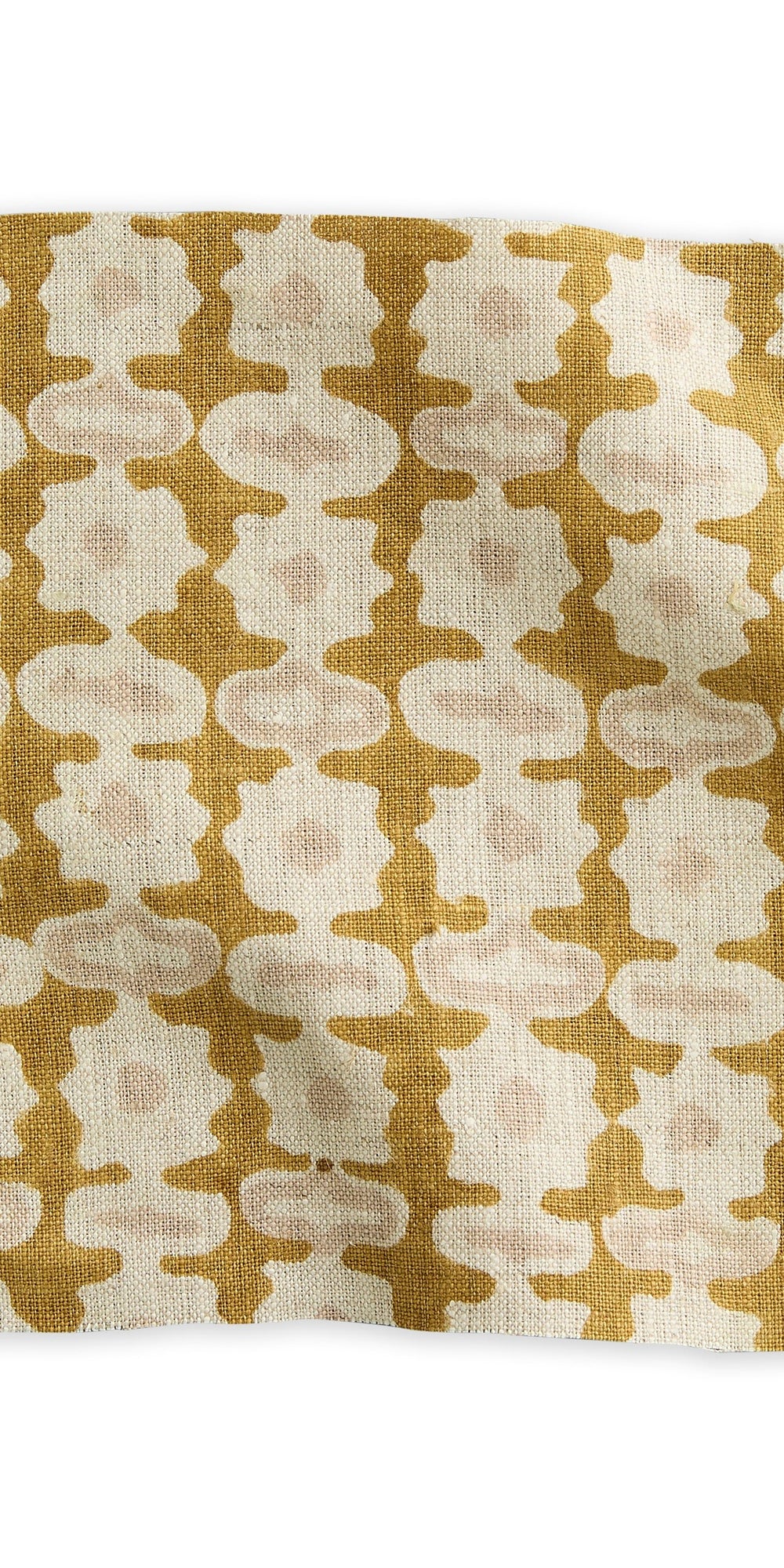 Pahari Saffron linen swatch in - Swatches - Walter G Australia