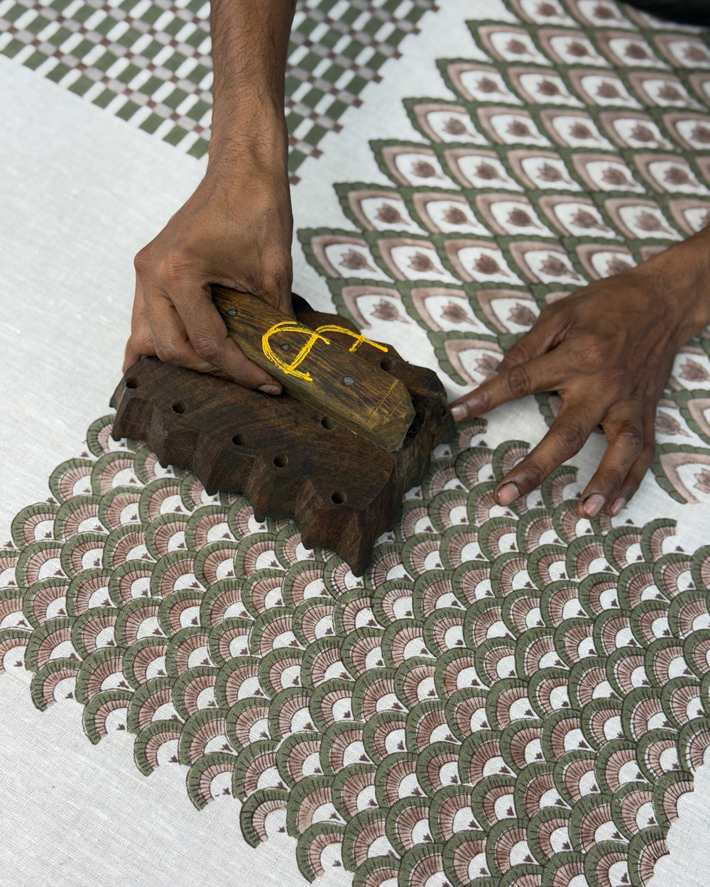 Rinella Saffron Pillowcase