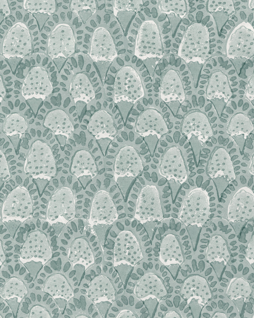 Scopello Bluegum wallpaper swatch in - Swatches - Walter G Australia