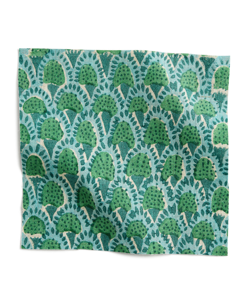 Scopello Emerald linen swatch