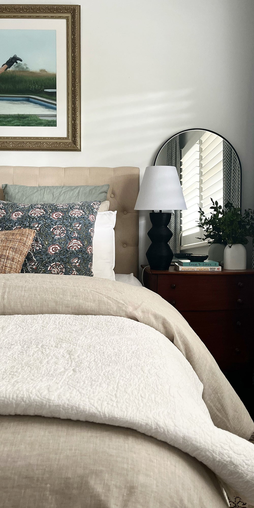 Siam Pacific Blue Linen in - Fabric - Walter G Australia