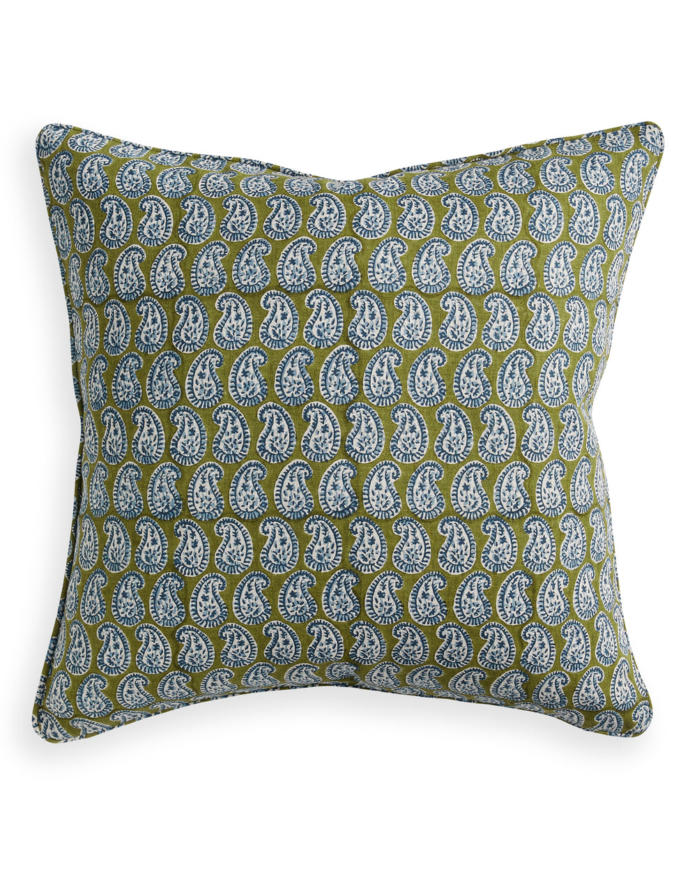 Simrane Moss Azure Pillow