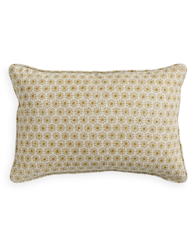 Etoile Saffron Cushion