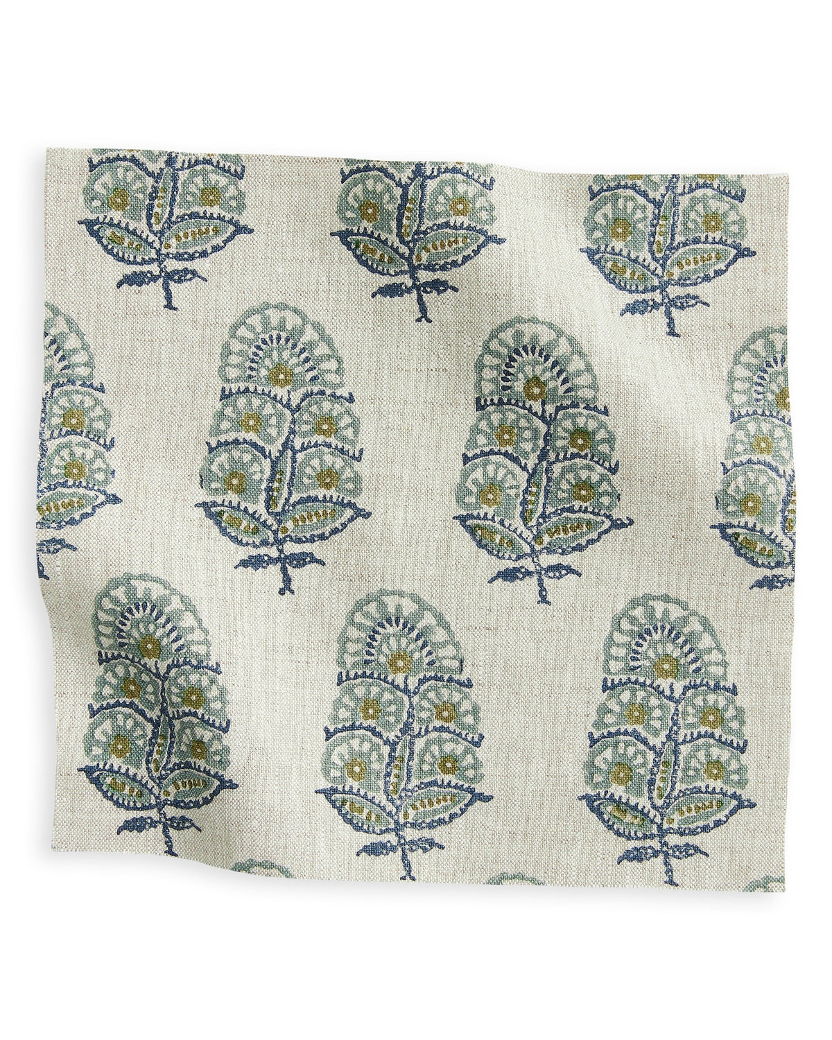 Zardosi Celadon linen