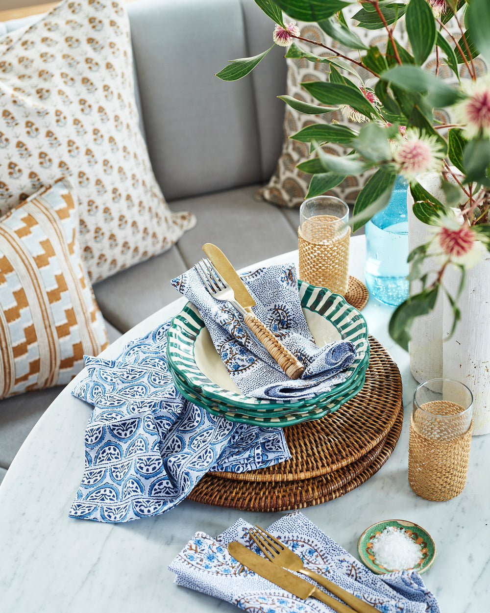 Burano Azure Napkins